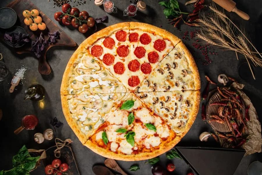 Ile kcal ma jeden kawałek pizzy? Zaskakujące różnice w kaloriach